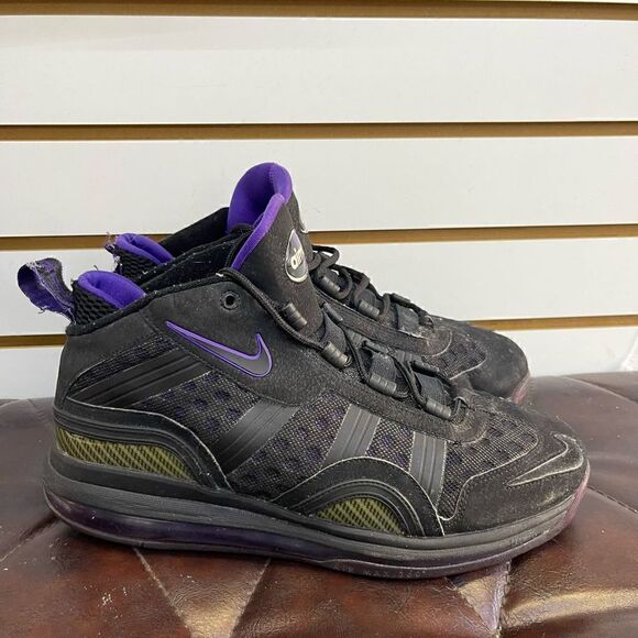 Nike Air Max Sensation 2011 Chris Webber Black Purple 454567-112 | Size 9.5 - Picture 1 of 7